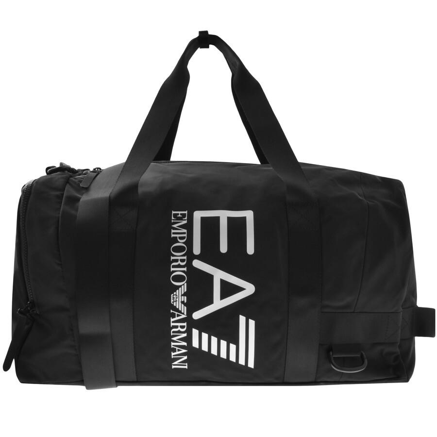 EA7 Emporio Armani Duffle Bag in Black for Men | Lyst