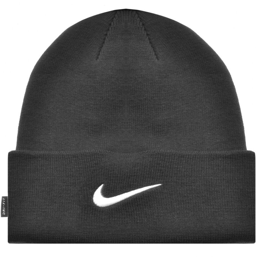 Nike Synthetic Dri Fit Beanie Hat in Black for Men | Lyst UK