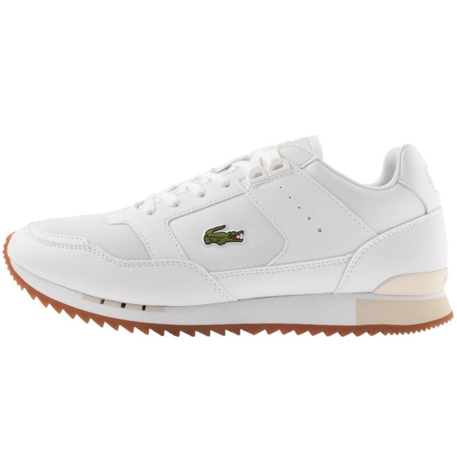 Lacoste Partner Piste Trainers in White for Men | Lyst