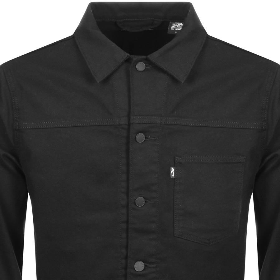 levi's line 8 jacket black