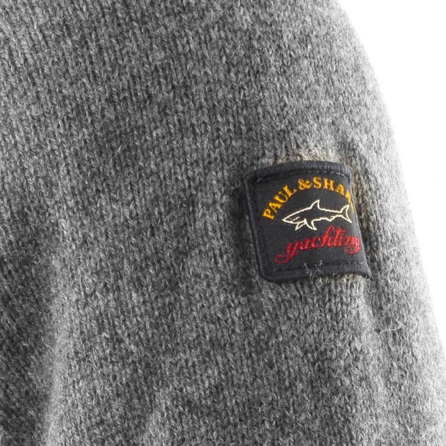 paul and shark jumper grey