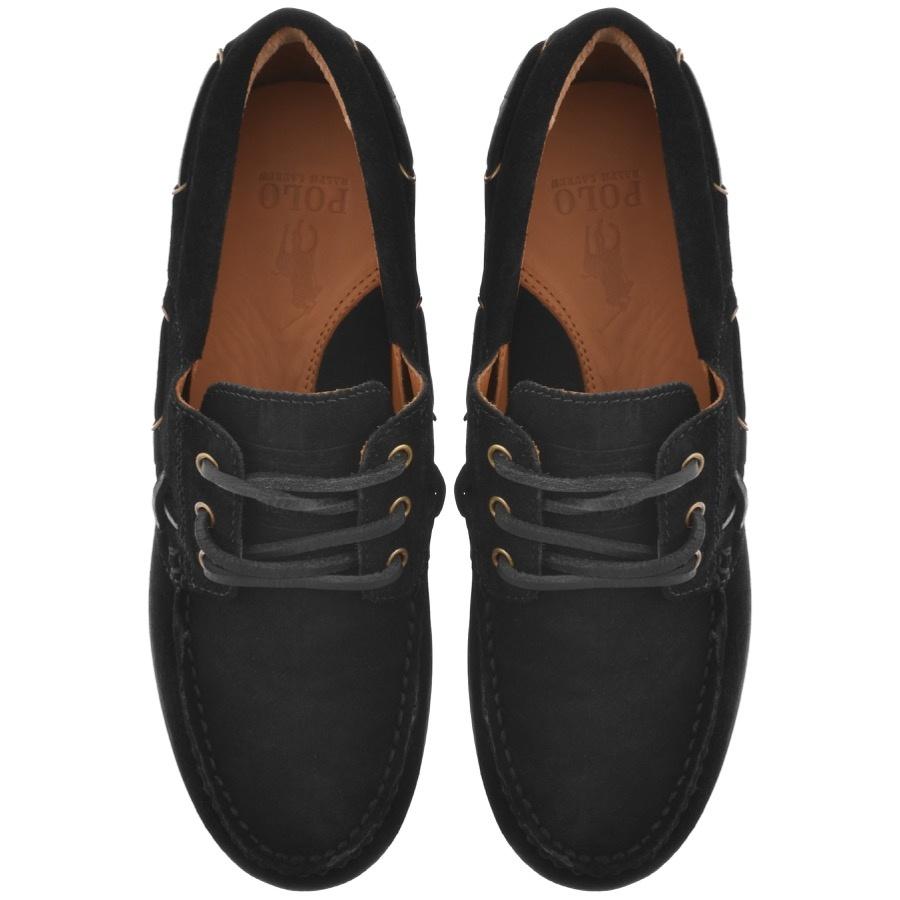 Ralph Lauren Boat Shoes in Black for 