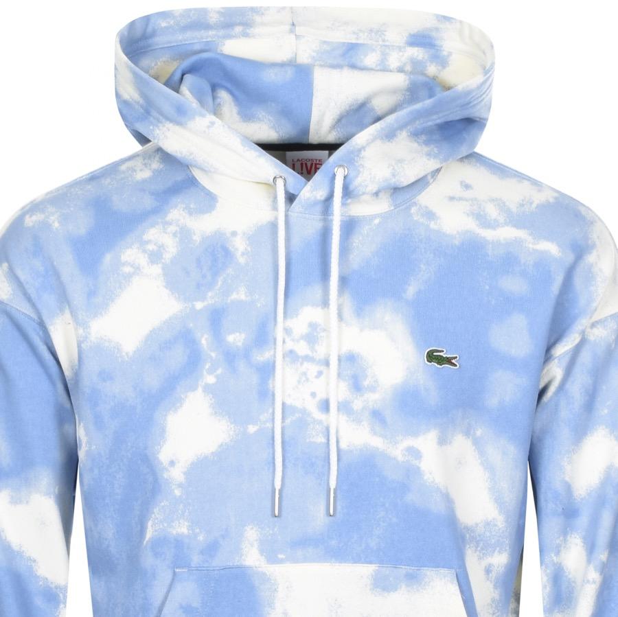 lacoste sky blue hoodie