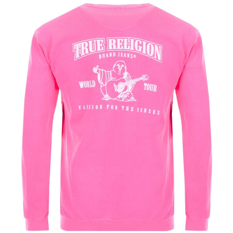 pink true religion hoodie