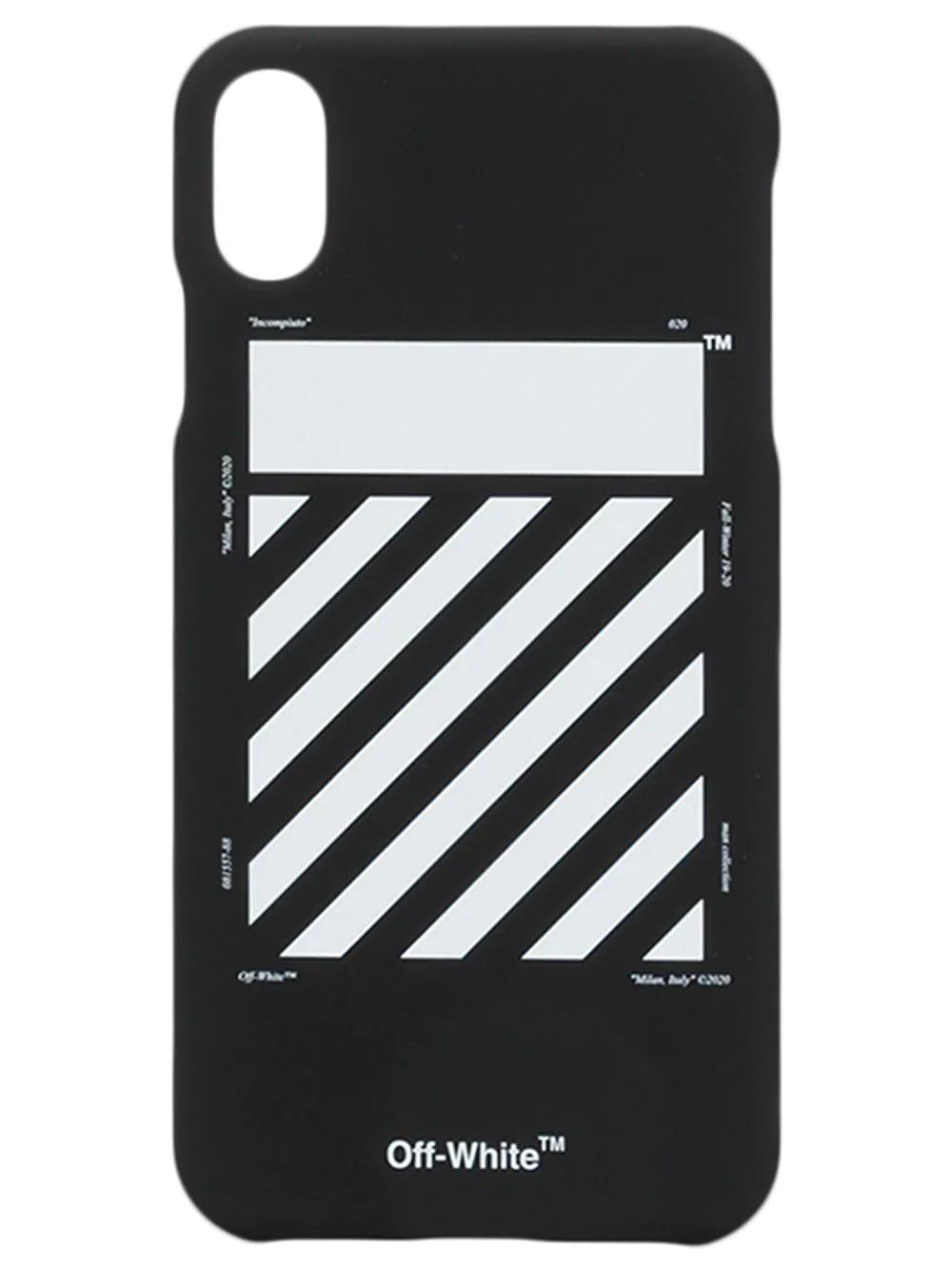 Off-White c/o Virgil Abloh Logo Iphone Xs Max Case in Black for Men - Lyst