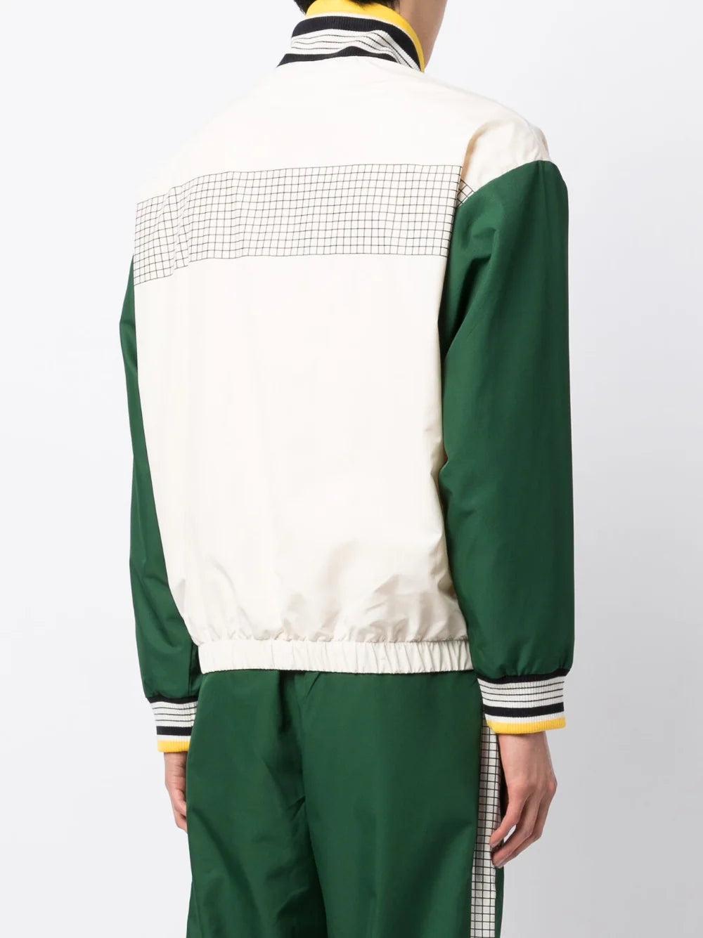 Lacoste Recycled Polyester Track Jacket Lapland/green in White for Men |  Lyst