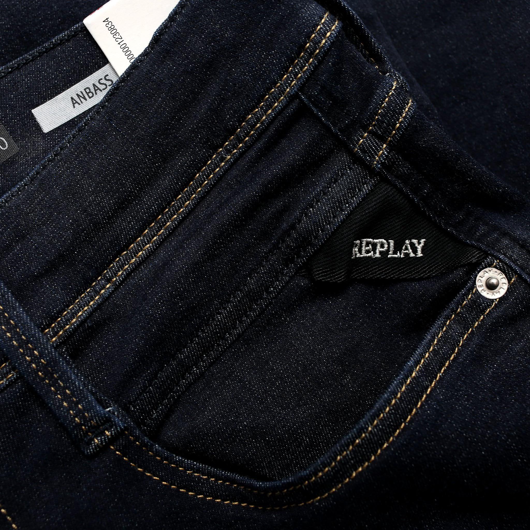 replay anbass hyperflex jeans blue