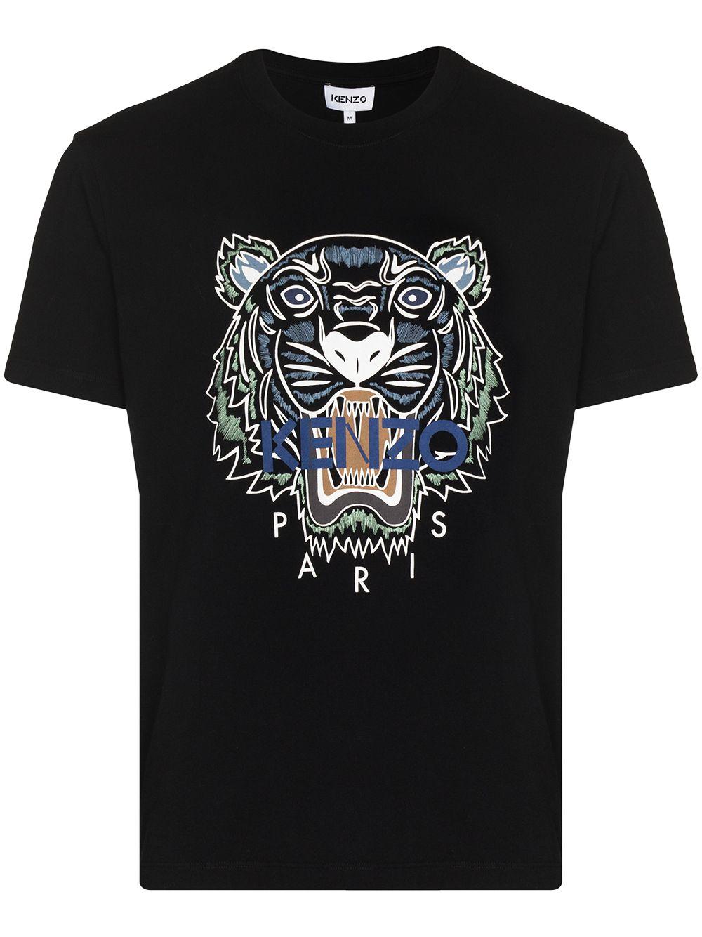 oorsprong Portaal Melancholie KENZO Tiger Classic T-shirt Black for Men | Lyst