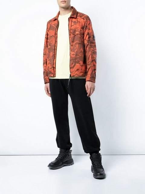 C.P. Company Cotton Red Camo Overshirt 