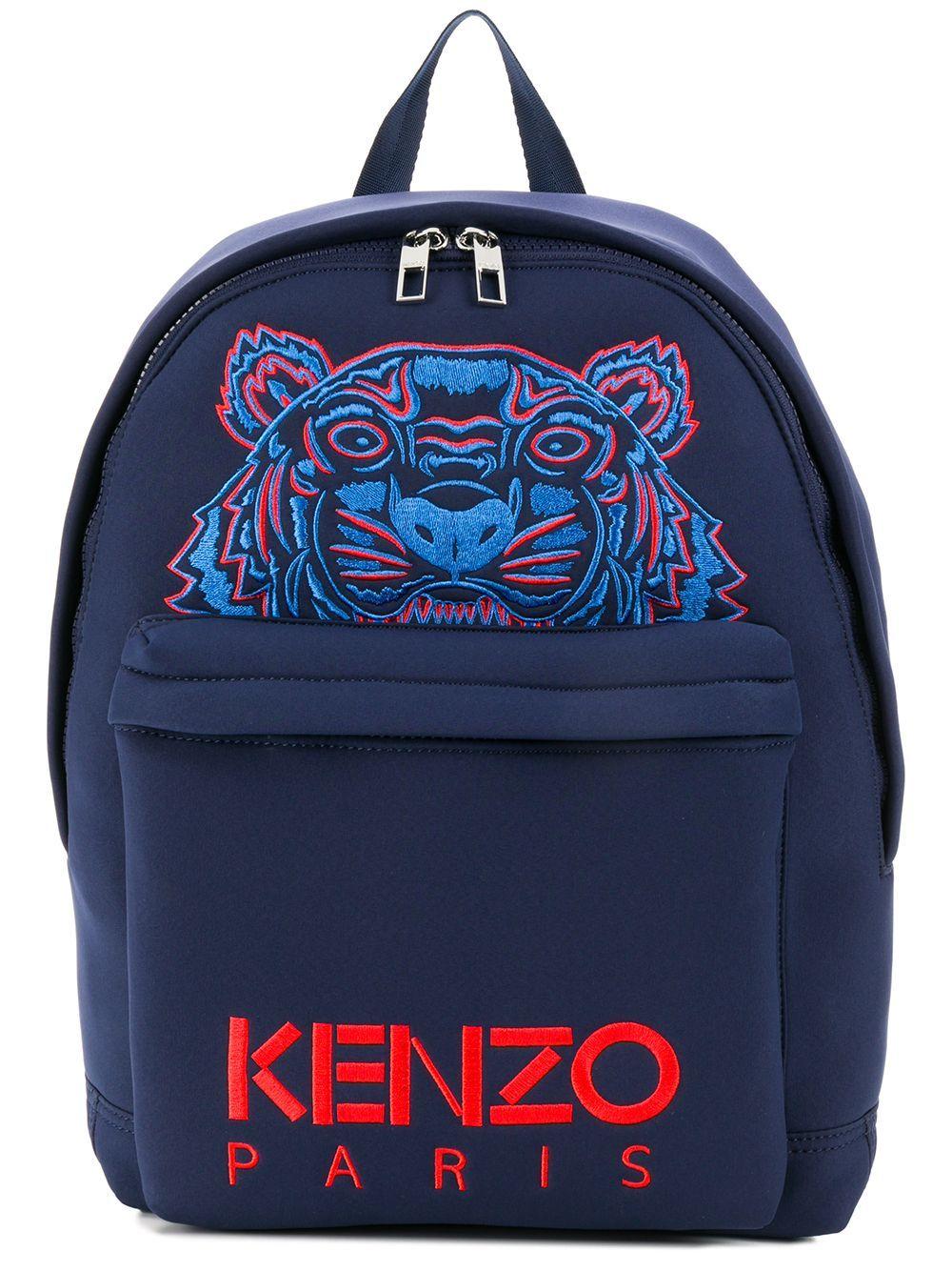kenzo logo backpack