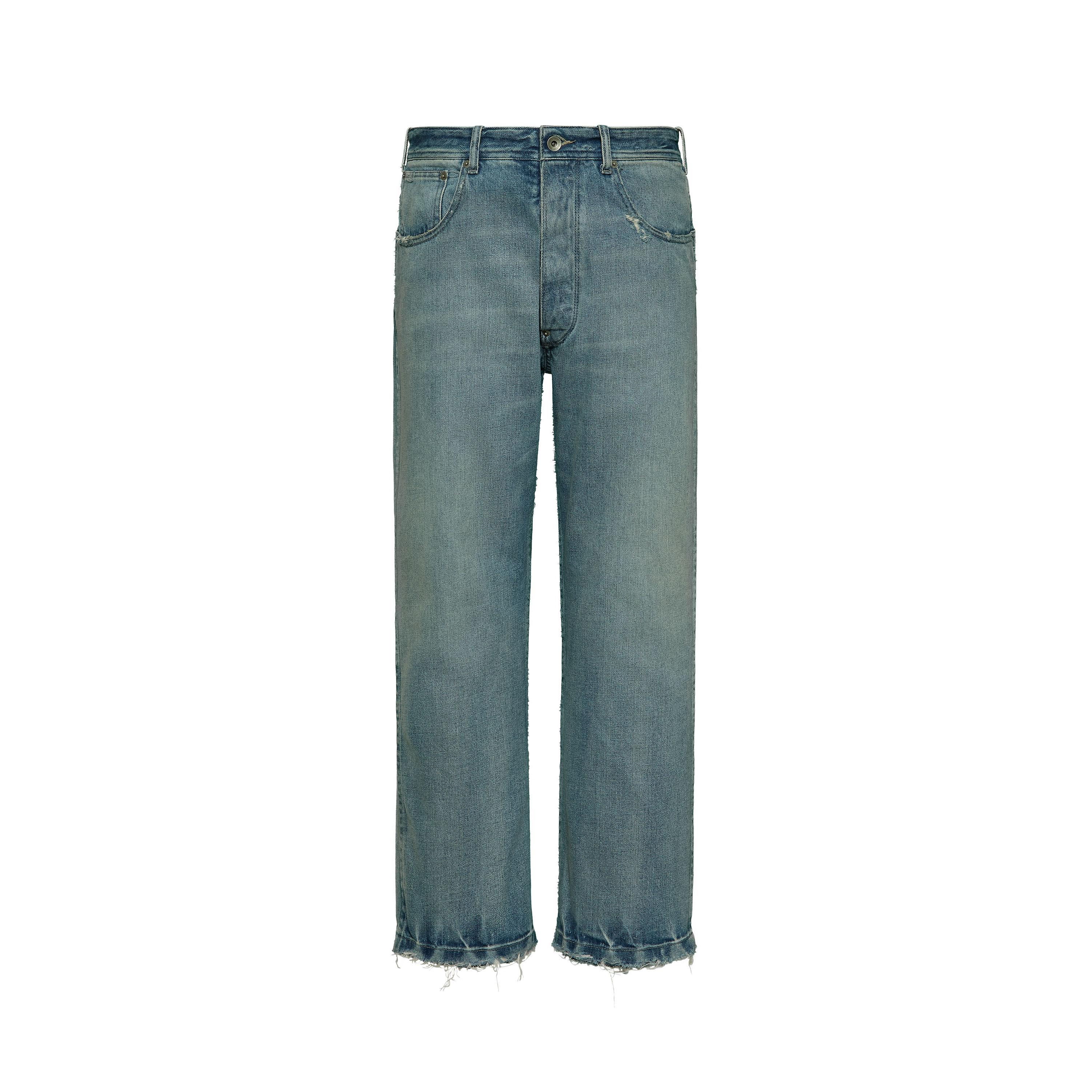デニム・ジーパン MAISON MARGIELA LIGHT BLUE COTTON DENIM JEANS Maison Margiela - JAPANESE DENIM JEANS WITH LIGHT BLUE