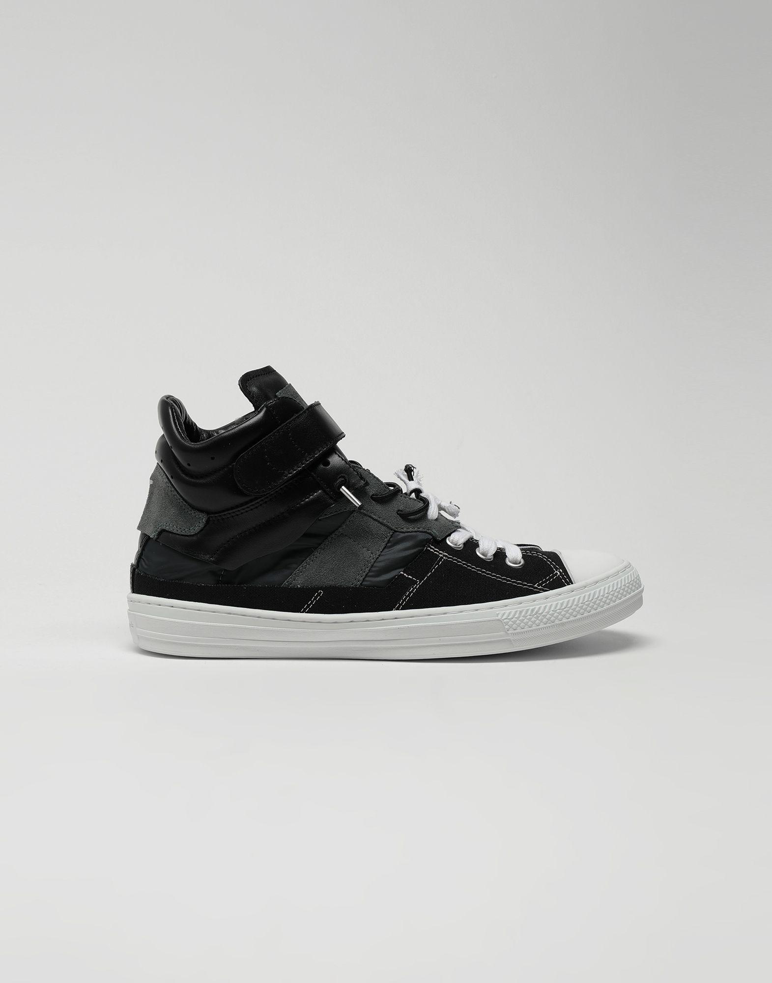maison margiela black high top
