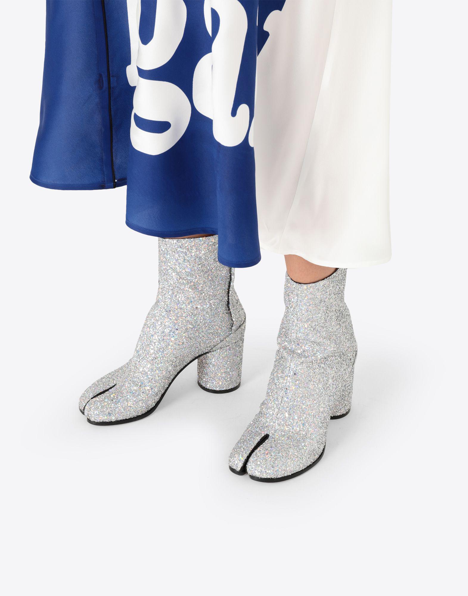 maison margiela tabi boots price silver