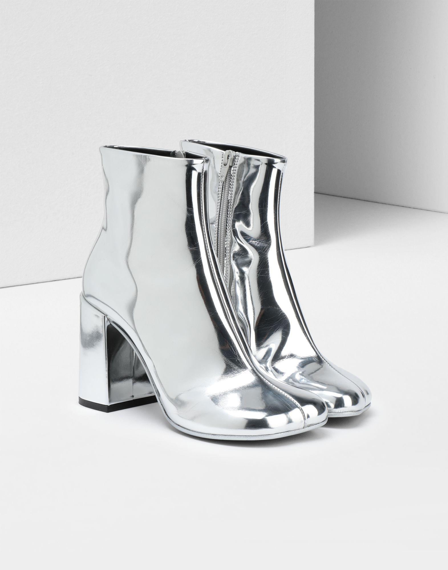 margiela silver boots