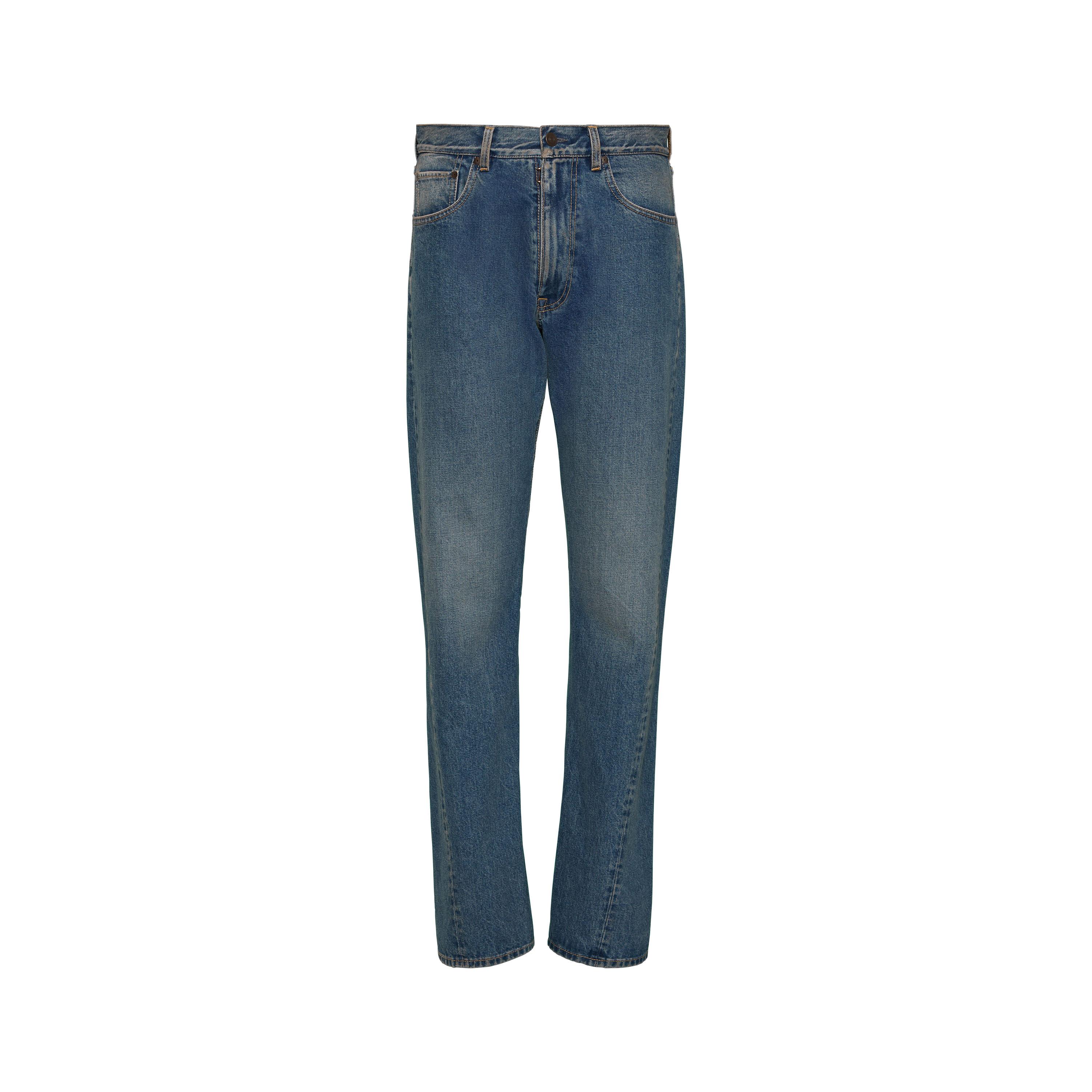 【関税&送料込】Maison Margiela Denim Jeans Maison Margiela 1 Re-made Design Double Waist Jeans Size 40