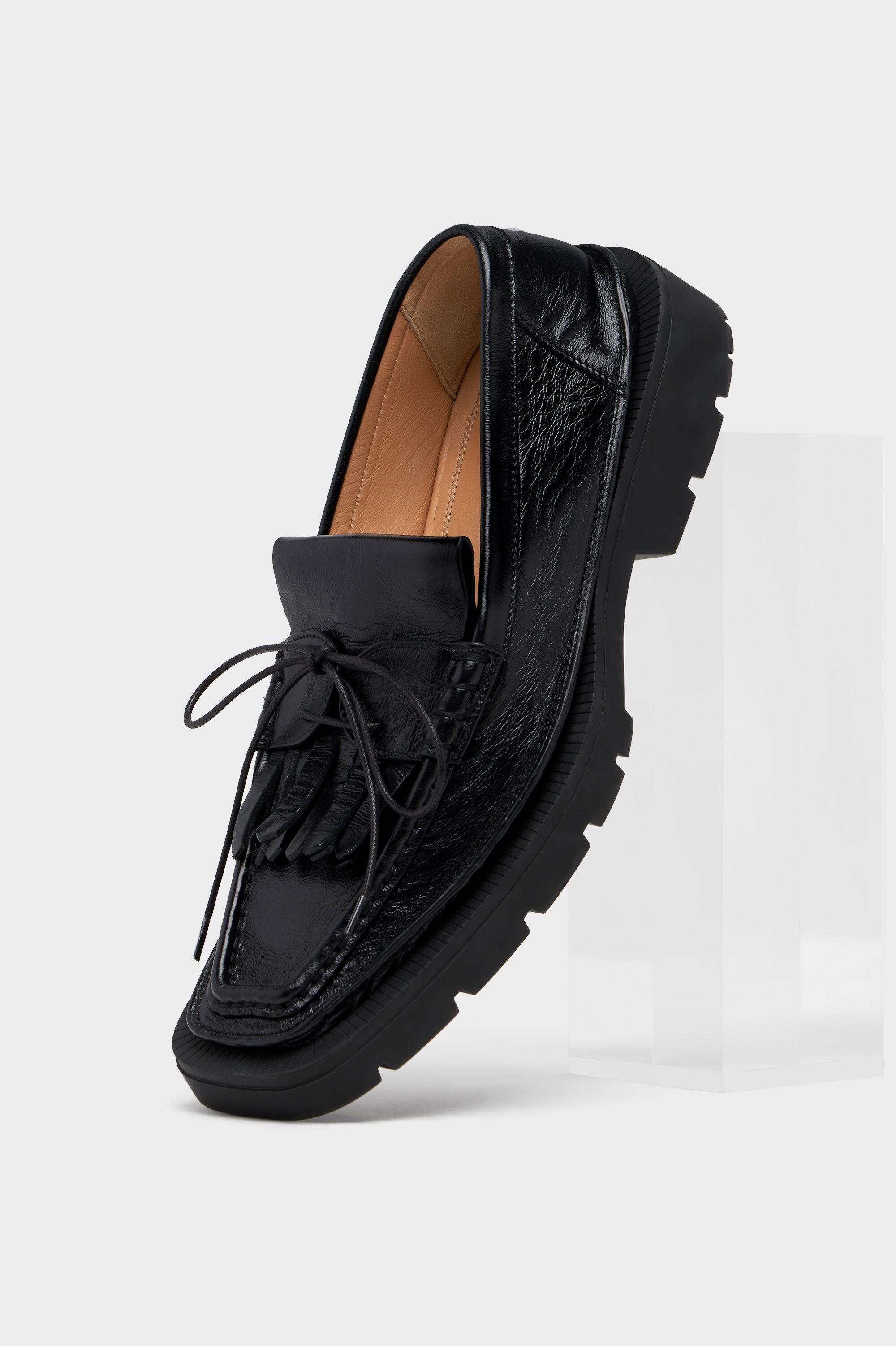 Maison Martin Margiela Black Suede Slip-On Loafers Maison Margiela main image 2