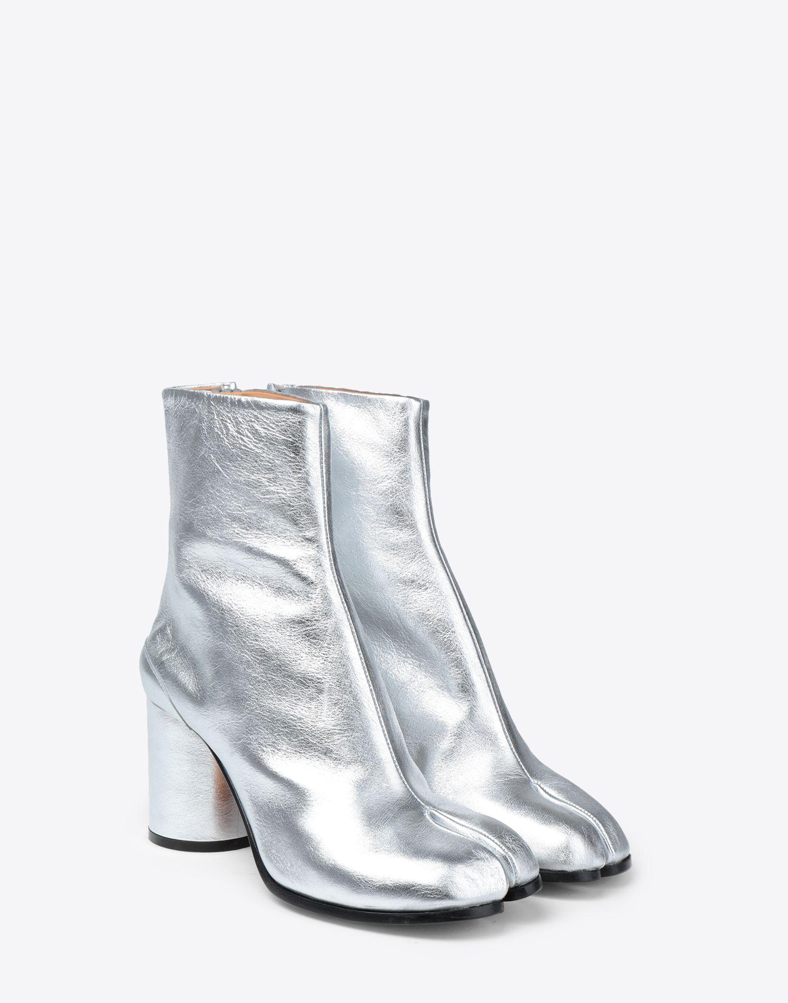 margiela silver boots