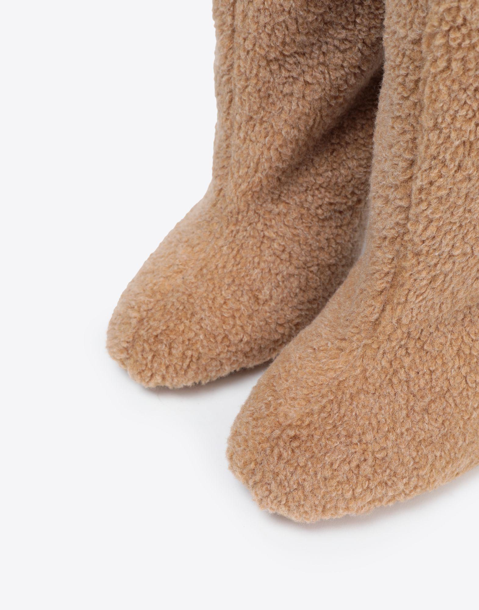 maison margiela fur boots