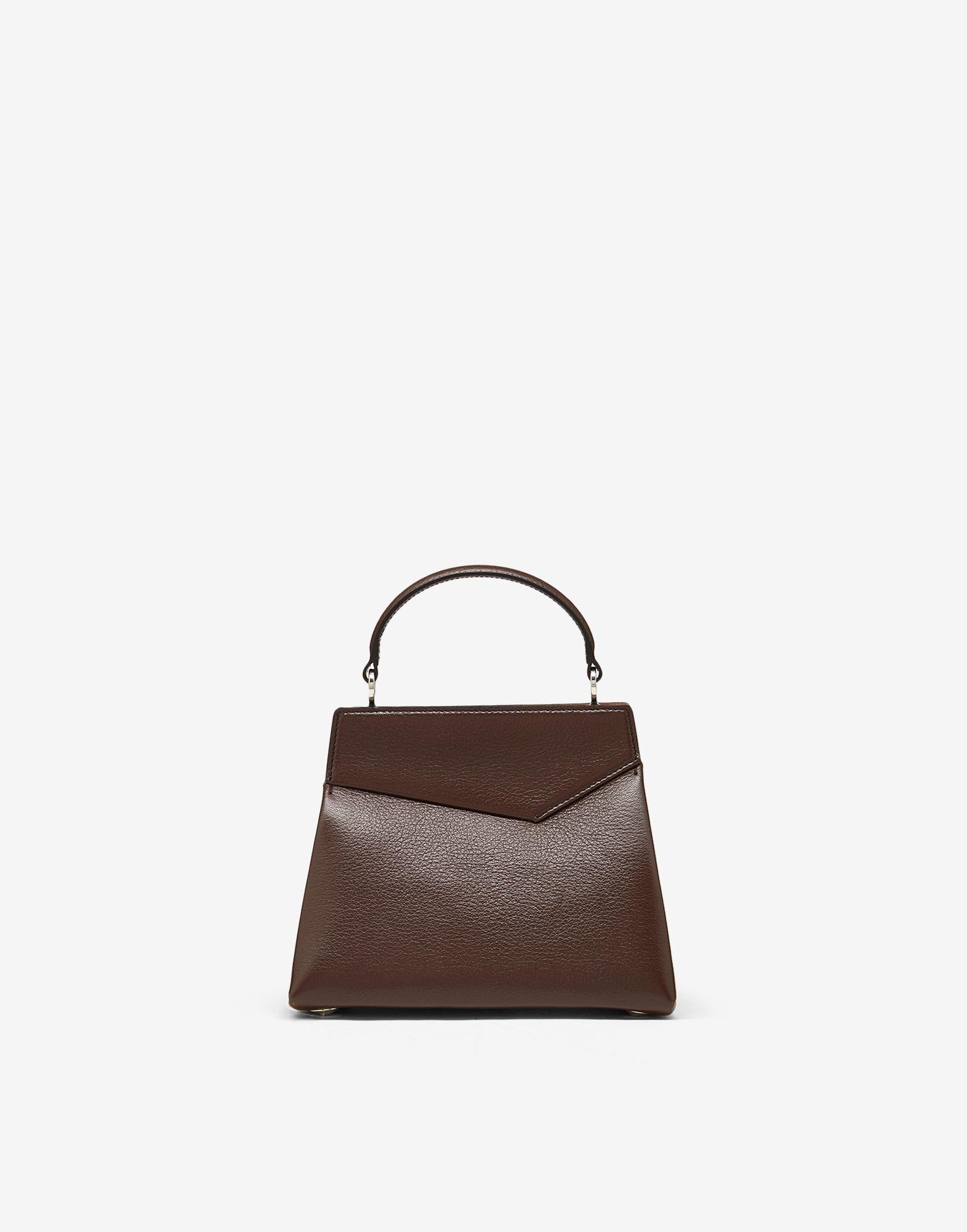 Maison Margiela Leather Snatched Small Top Handle Bag - Lyst