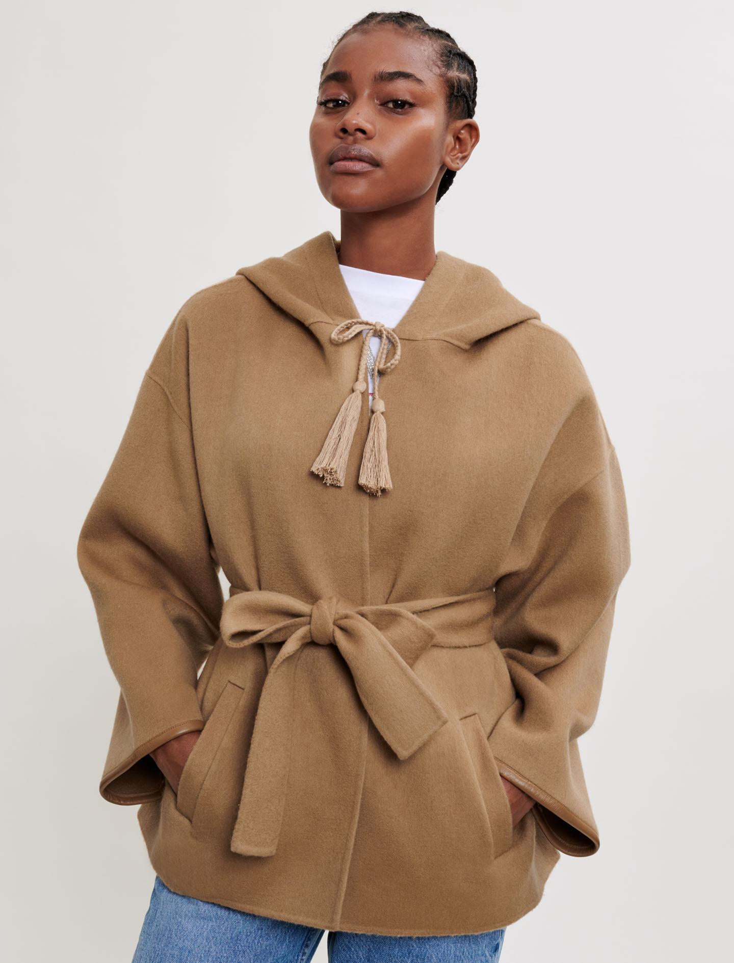 Double Face Cape Coat by Maje at ORCHARD MILE