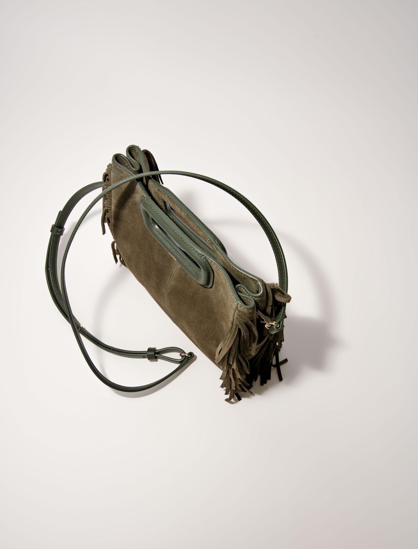 Messenger Bag Maje Sac M Walk Suede M Walk Maje Maje M Bag In - Main Image