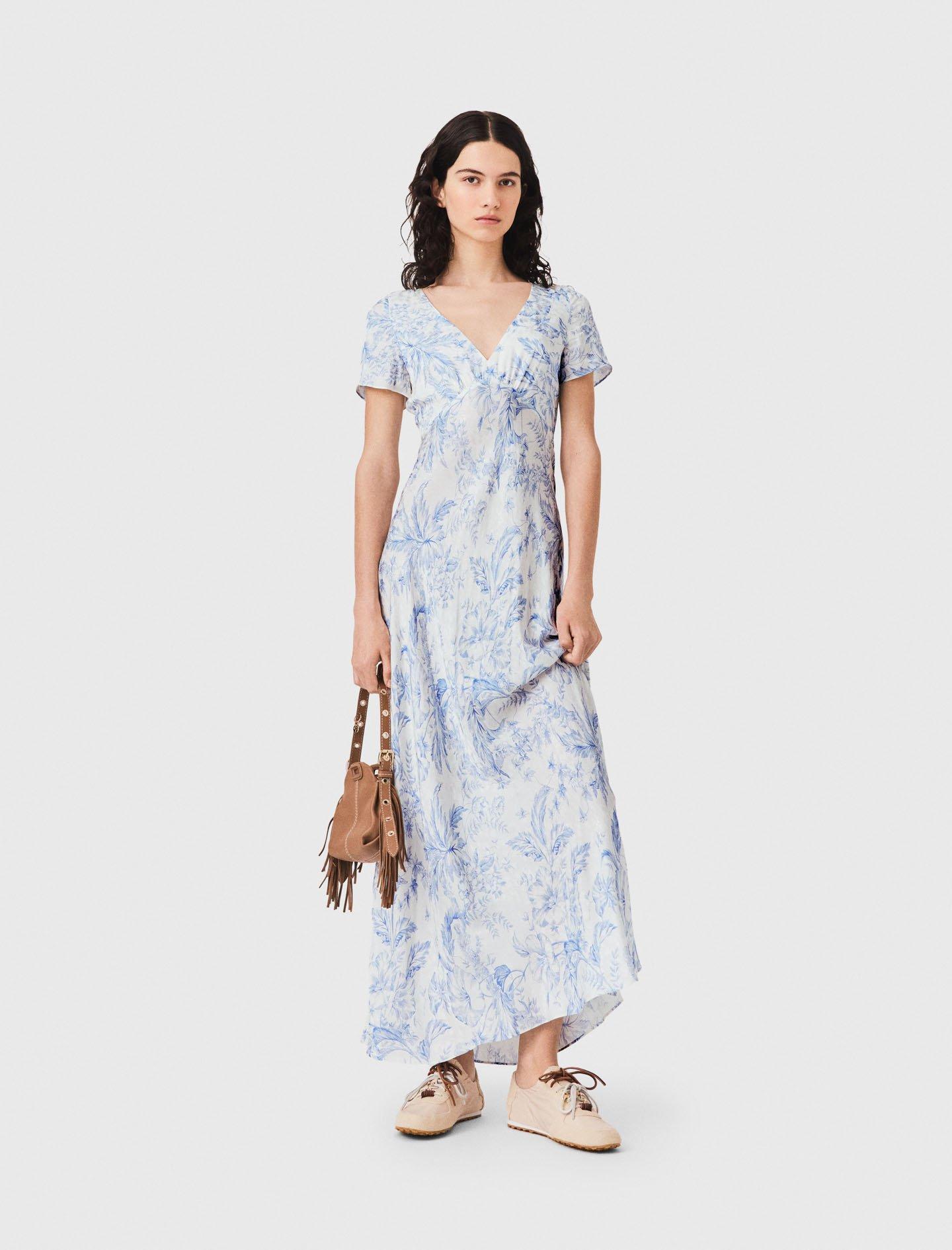 marni dripping daisy maxi dress Dripping Daisy Balloon Skirt in Royal – SVRN