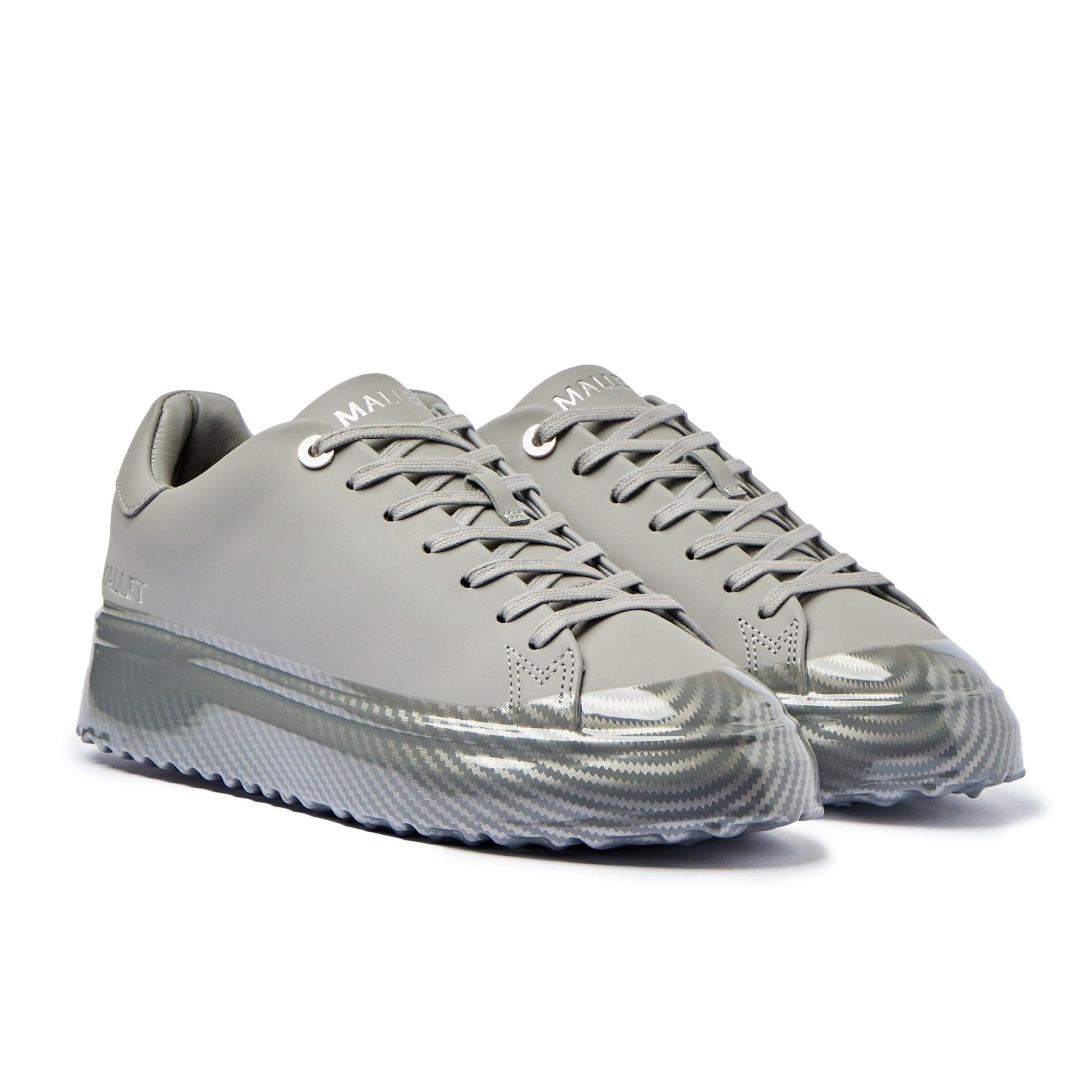 Leather Trainers Grftr Mallet Mallet Grftr Grey Mallet Trainers