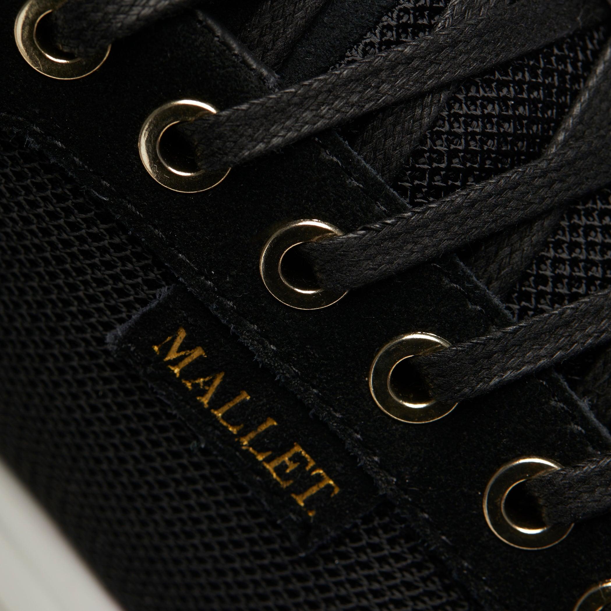 leopard print mallet trainers