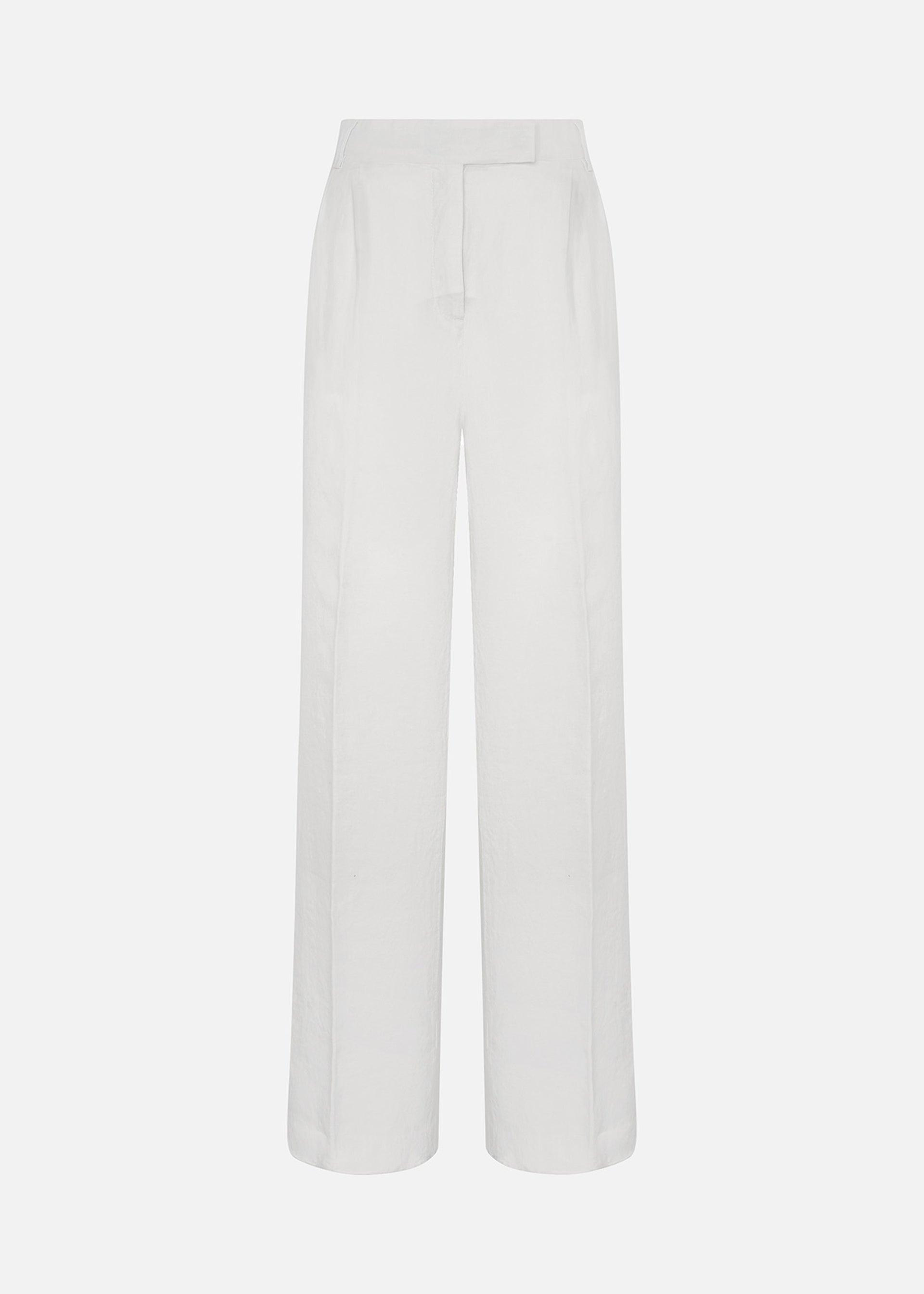 パンツ MALO DARK BLUE LINEN PANTS 19349_eee9239be0-