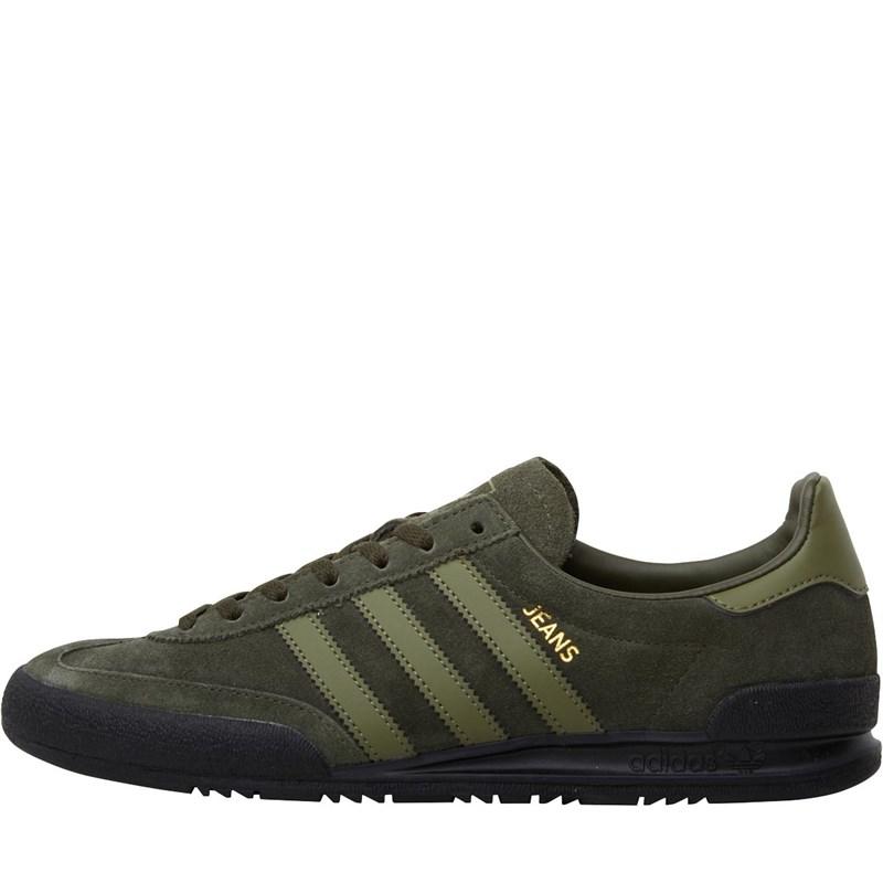adidas jeans trainers khaki