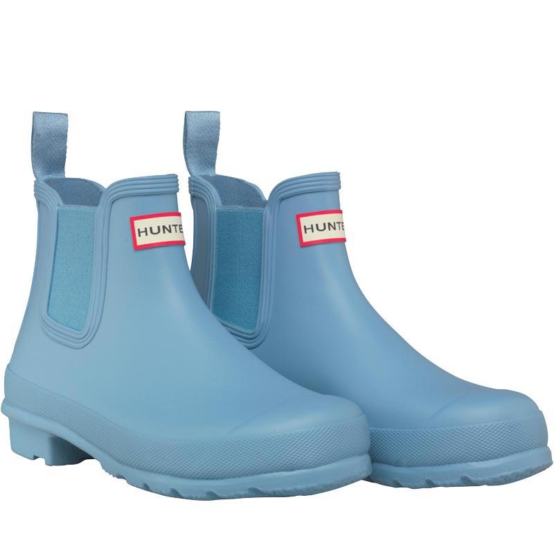 baby blue chelsea boots