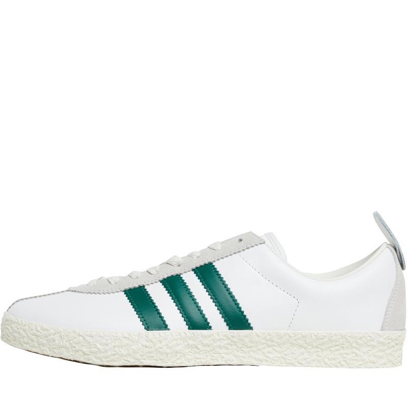 dark green adidas trainers