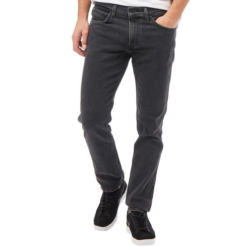 Levi's Denim L8 Slim Straight Fit Jeans Black Stonewash for Men - Lyst