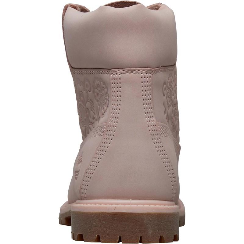 timberland womens 6 inch premium boots chintz rose