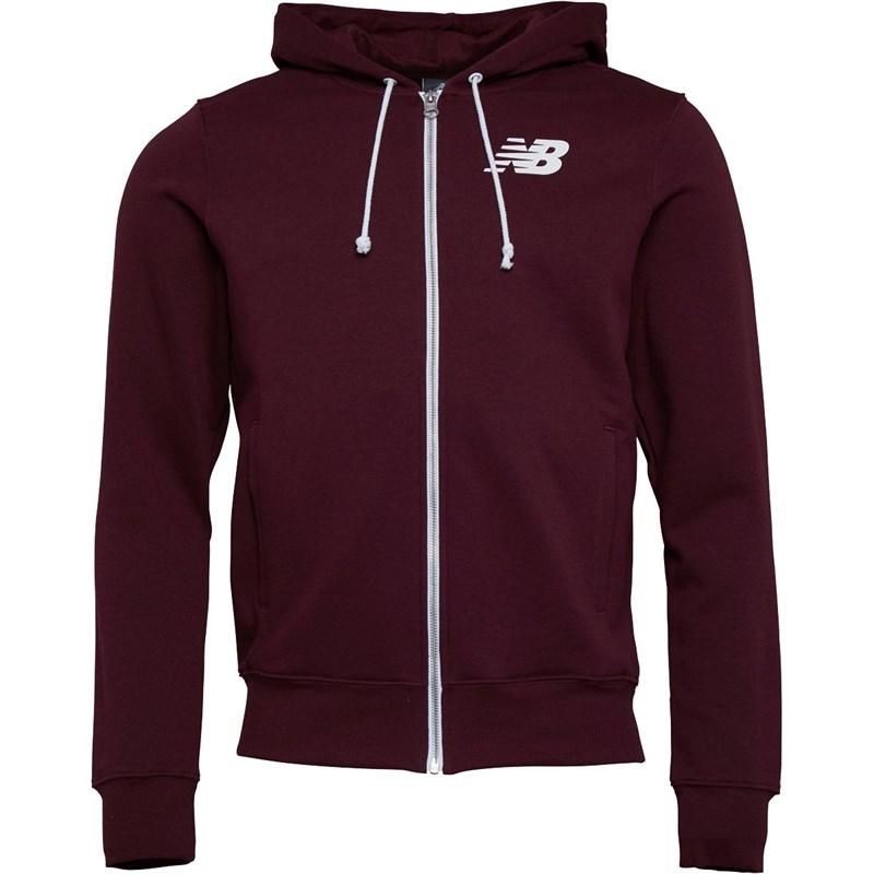 new balance hoodie burgundy