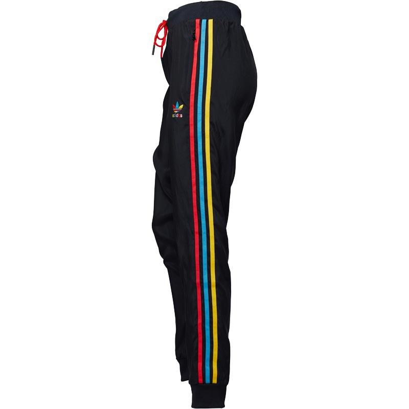rainbow adidas pants