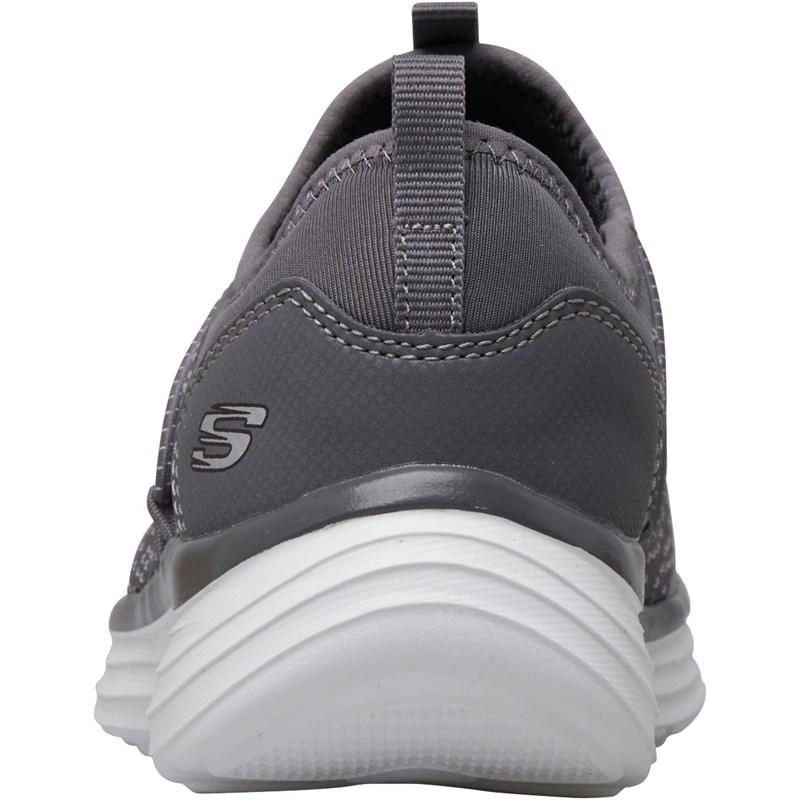 Skechers Synthetic Low Key Trainers Charcoal/white in Mid Grey Marl (Grey)  - Lyst