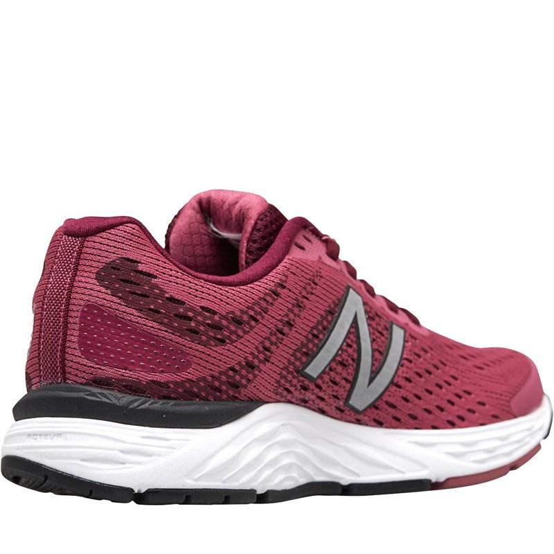 New Balance Synthetic W680 V6 Neutral Running Shoes Burgundy Lyst