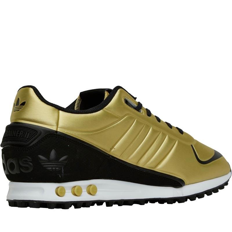 la trainer adidas black