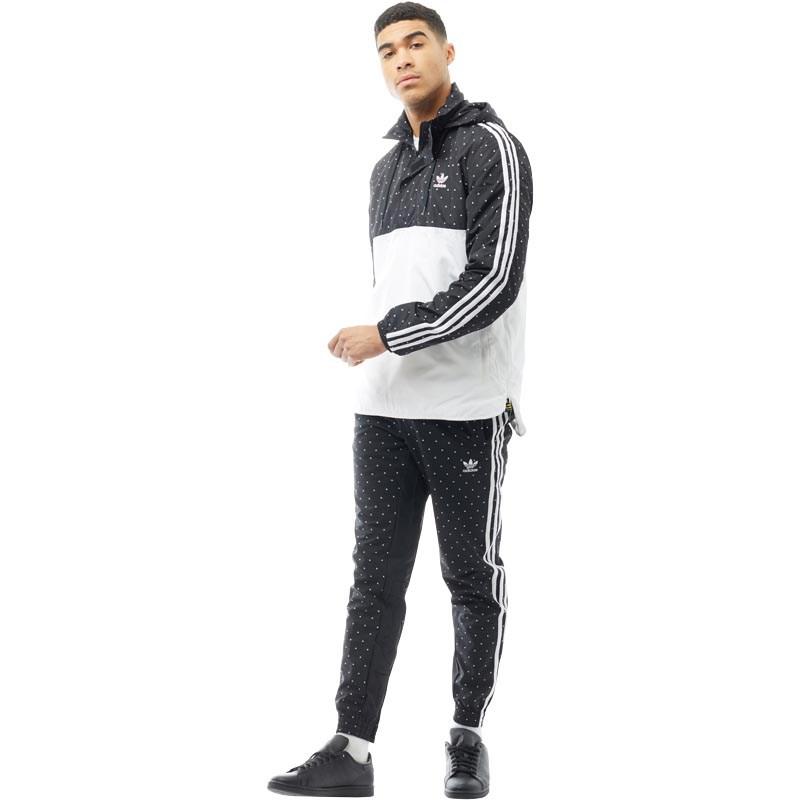 adidas Originals Synthetic Pharrell Williams Hu Carrot Track Pants  Black/white for Men - Lyst