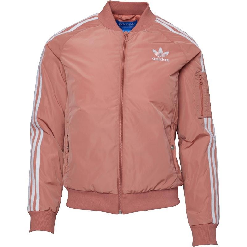 dusty pink adidas jacket