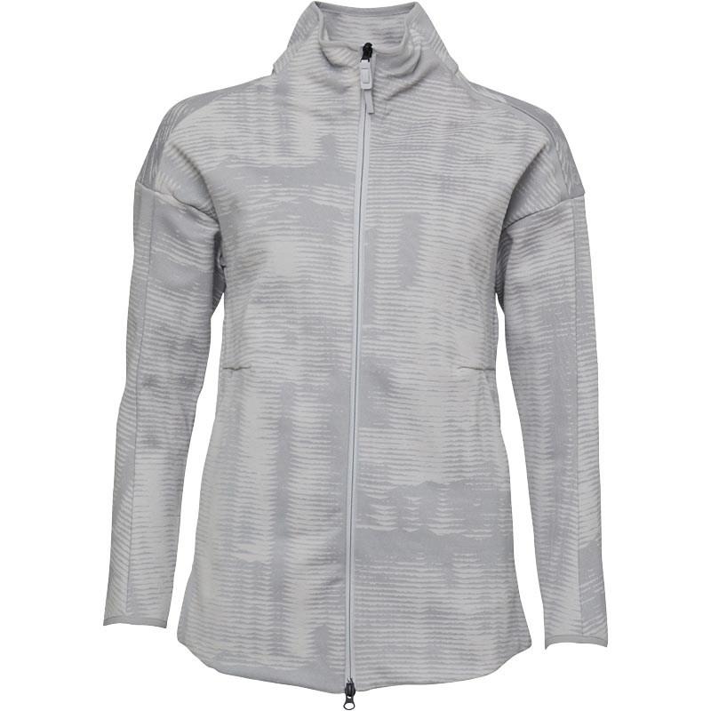 adidas Synthetic Z.n.e. Pulse Jacquard Cover Up Grey Two in adidas Synthetic Z.n.e. Pulse Jacquard Cover Up Grey Two in
