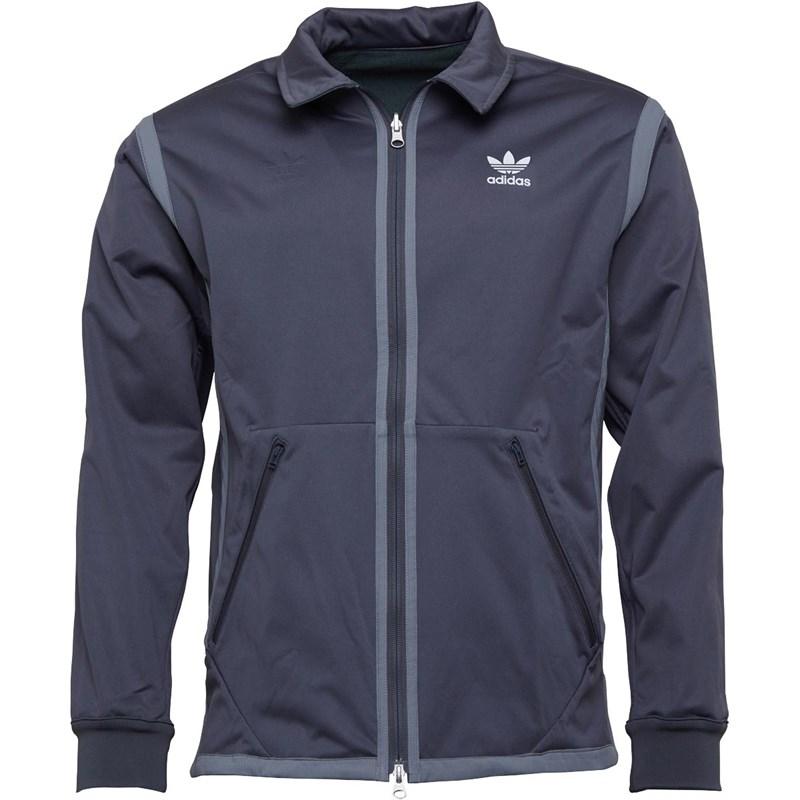 adidas track top base green