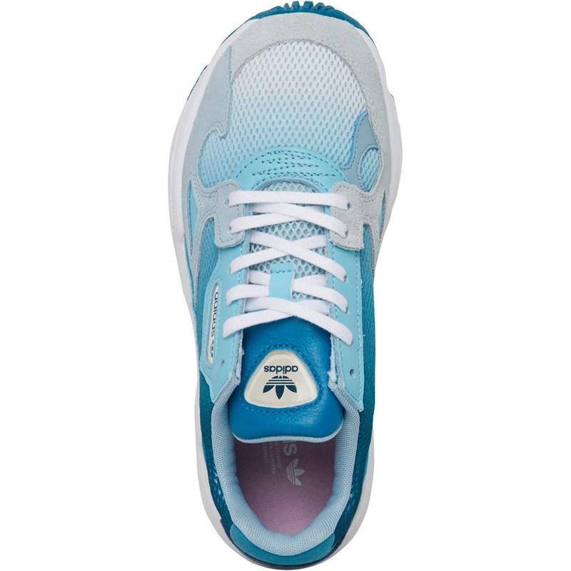 adidas Originals Falcon Sneakers Blauw in het Blauw - Lyst