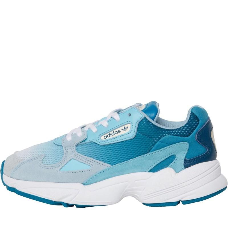 adidas Originals Falcon Sneakers Blauw in het Blauw - Lyst