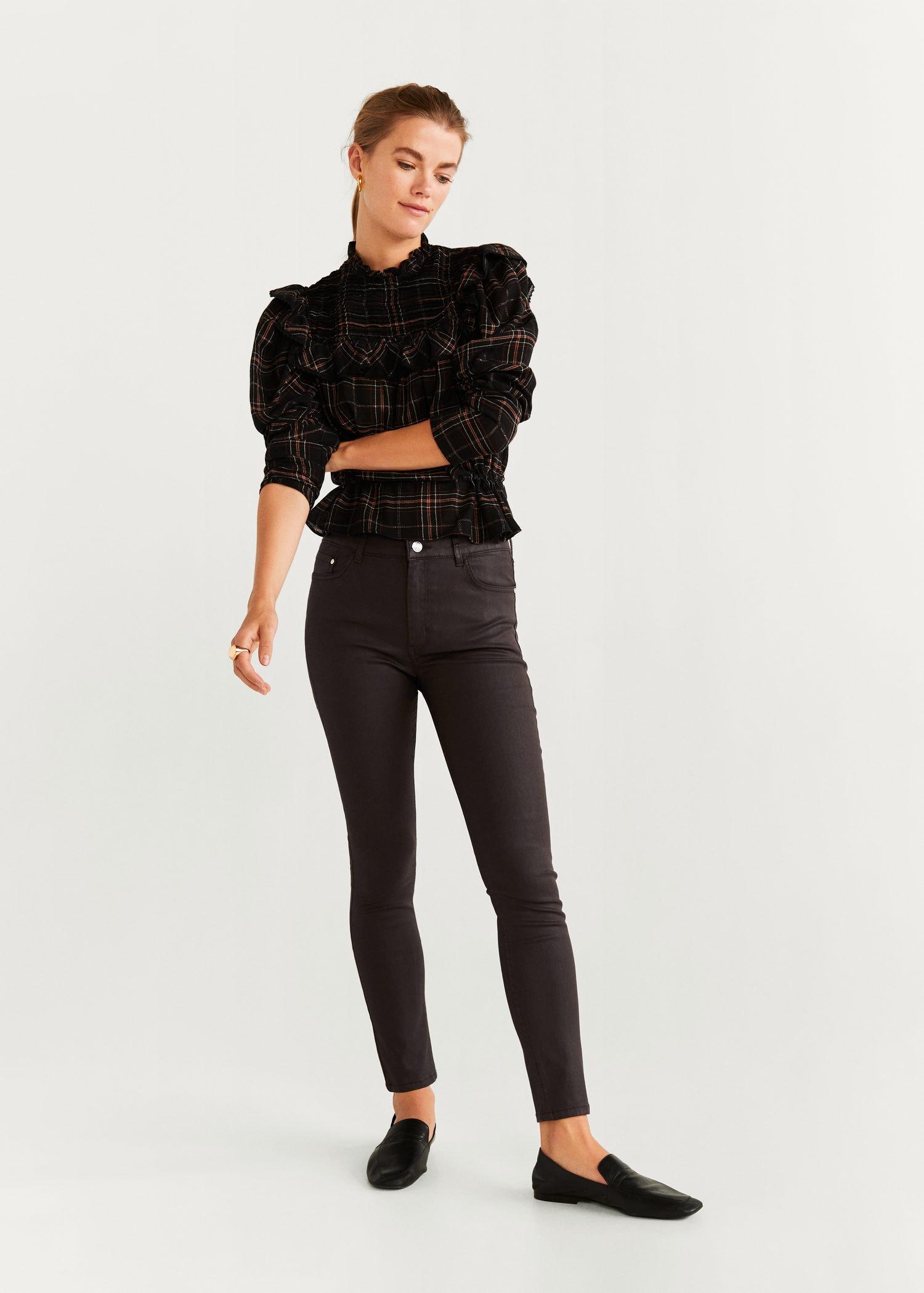 mango skinny cropped jeans