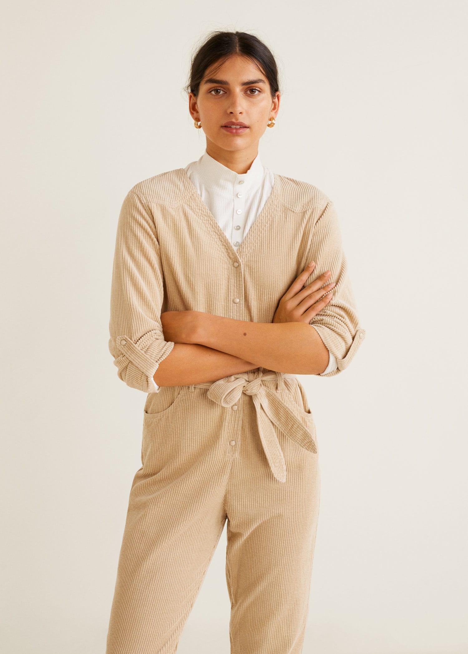 mango corduroy jumpsuit