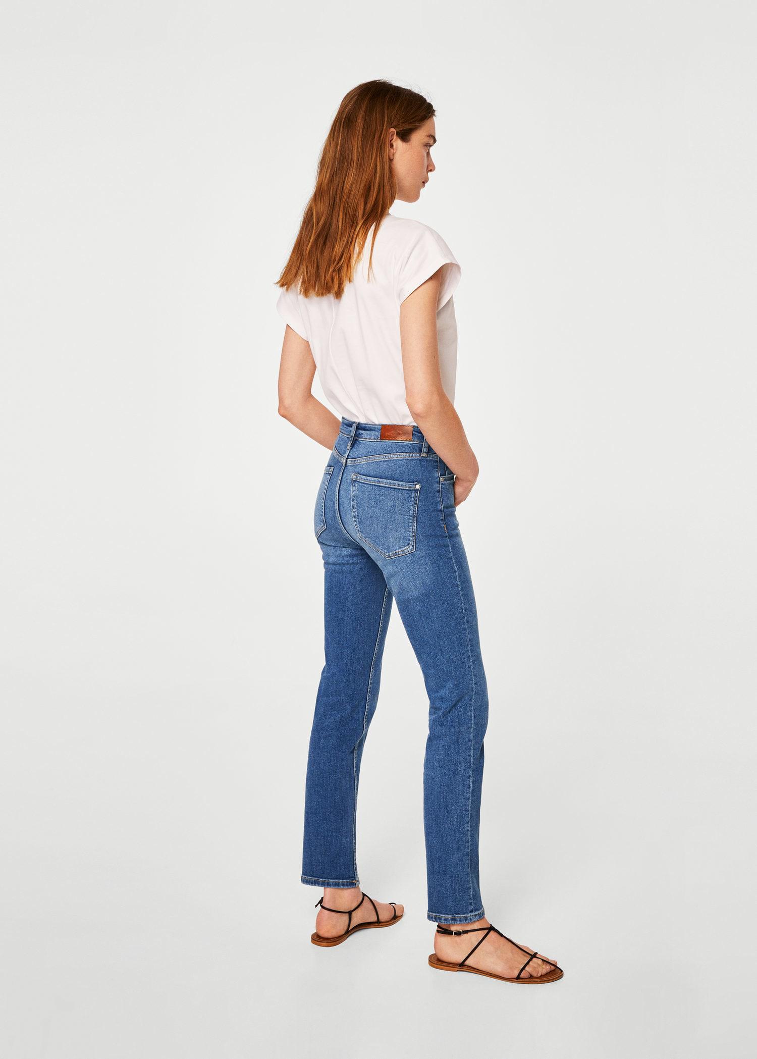 mango anna straight jeans