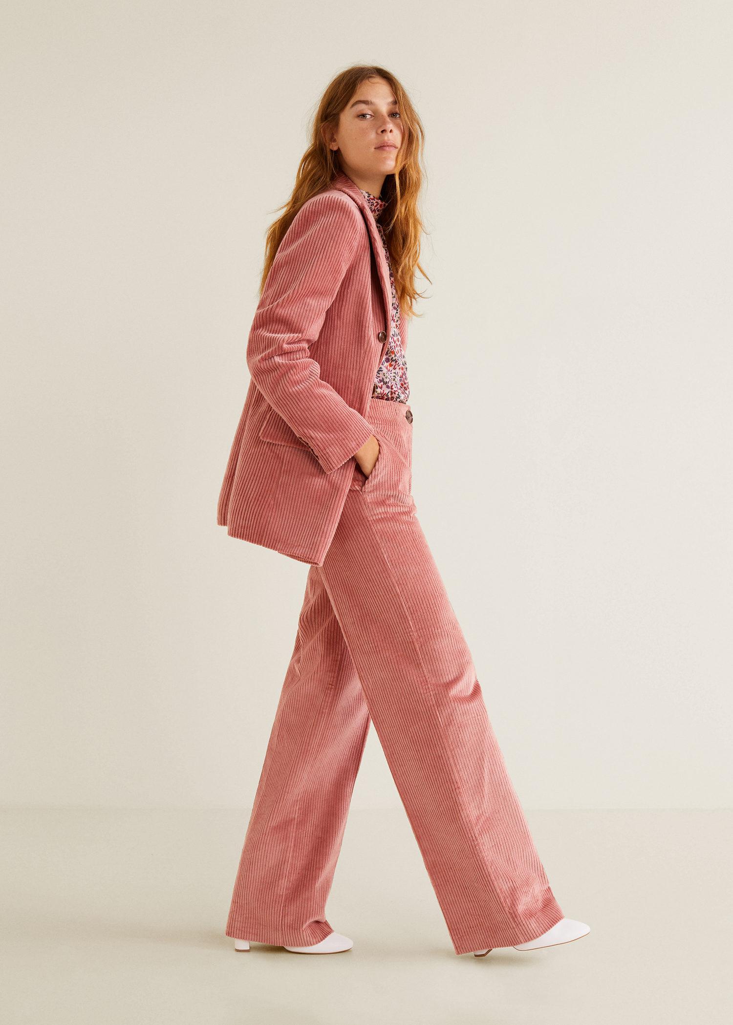 mango corduroy pants