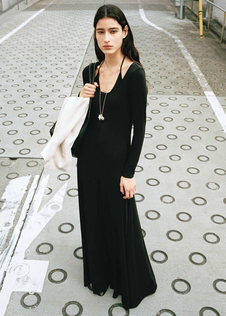 long promotion dresses Spaghetti Straps Satin Black Prom Dress Formal Gown with Slit TP1242 US16 / Custom Color